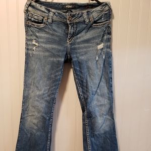 Suki silver jeans
